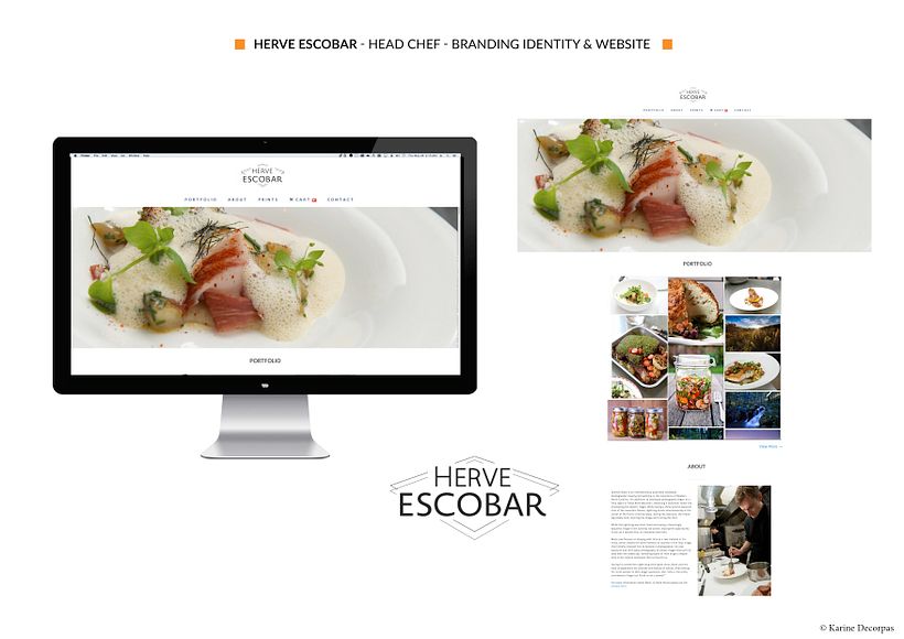 Head chef identity & website -1