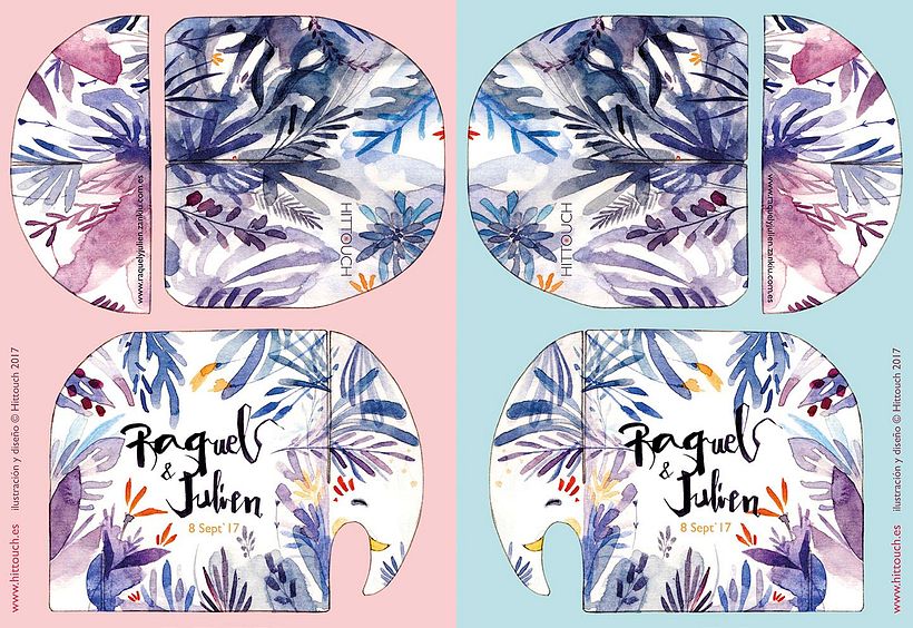 Save the date - elefante de papel 3