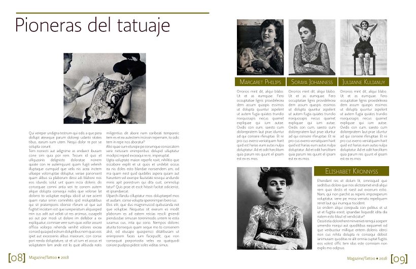 Proyecto: Revista Tatto - Design