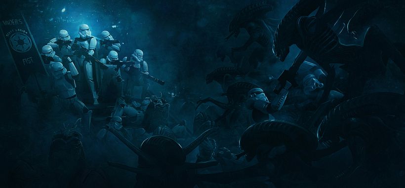 501st Legion: Vader's Fist VS Space Cockroaches 1 -1