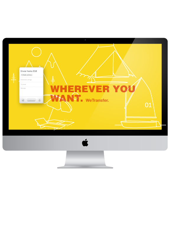 WETRANSFER LANDING PAGE 5