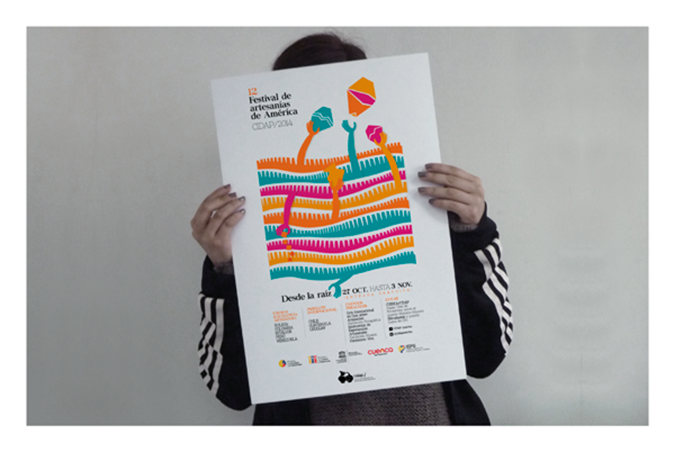 Diseño e imagen para el 12 FESTIVAL DE ARTESANÍAS DE AMÉRICA, CIDAP / 2014 0
