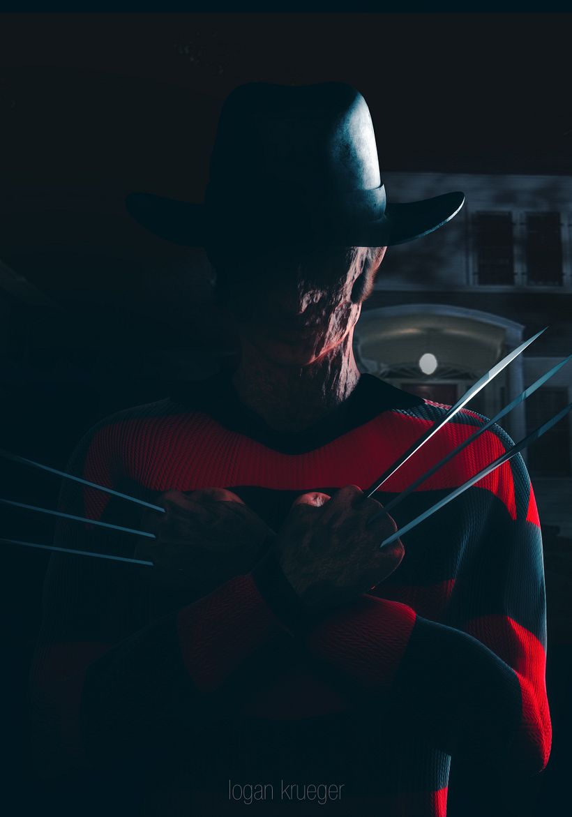 Sculptuber Día 6 (Wolverine & Krueger Mashup) -1
