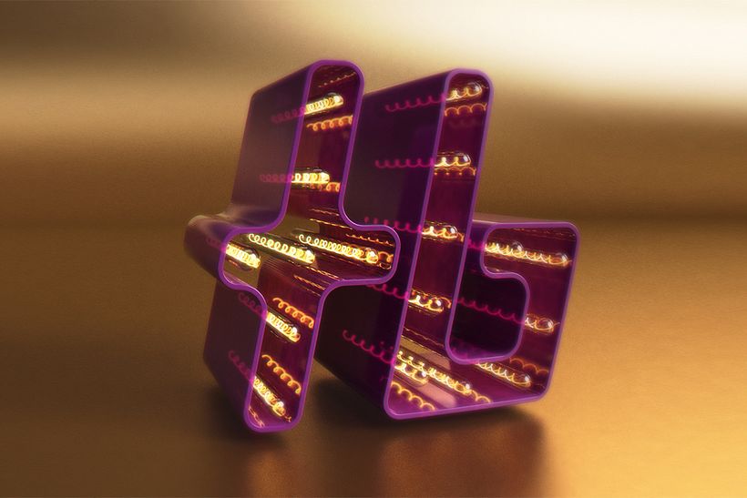 Mi Proyecto del curso: Lettering 3D: modelado y texturizado con Cinema 4D -1