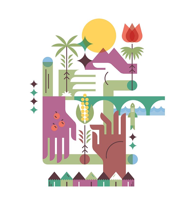 UNESCO 18 posters ilustrados EXPOSICIÓN ITINERANTE 7