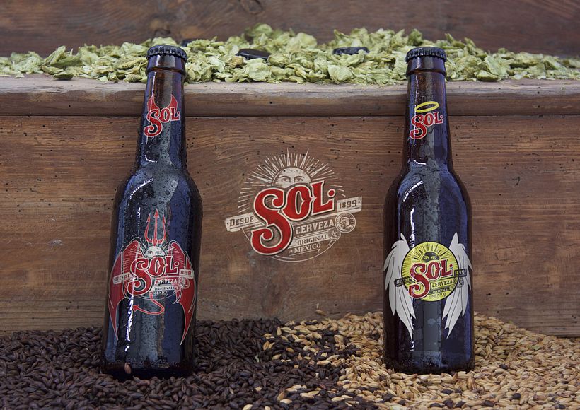Packaging cerveza SOL -1
