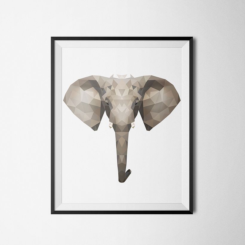 Ilustración Digital: Low Poly 8