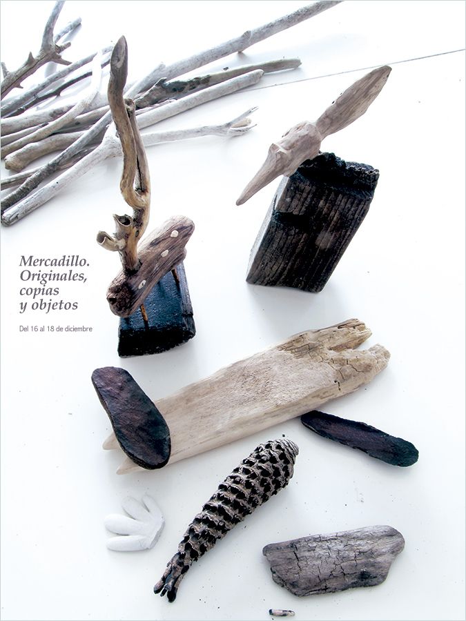 Esculturas. Objetos encontrados. 1