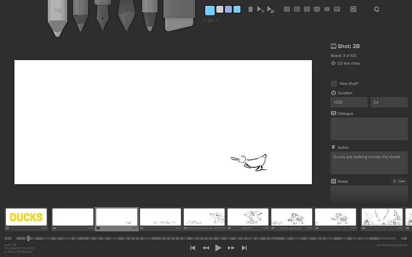Storyboarder, software gratuito para storyboards digitales 5