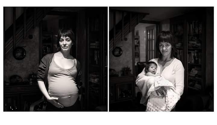 En Casa. Proyecto de retratos en blanco y negro.  -1