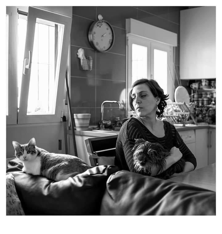 En Casa. Proyecto de retratos en blanco y negro.  0