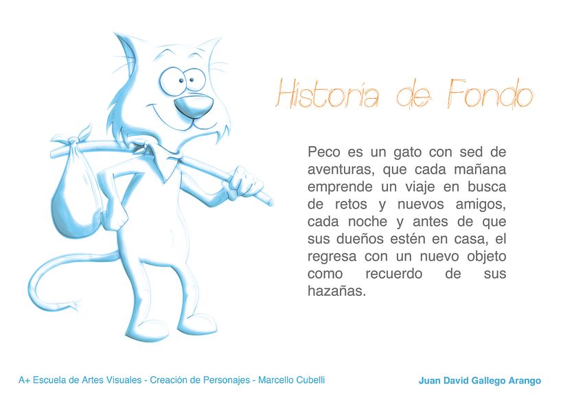 Peco - Model Sheet - Design de caractere