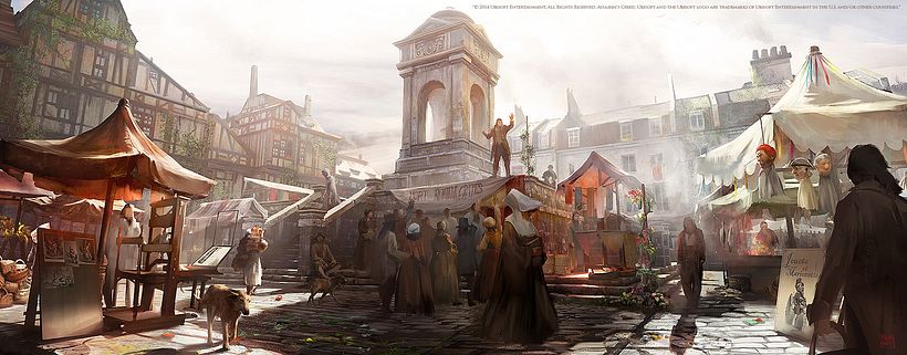 Assassin´s Creed : Unity Concept Art 1