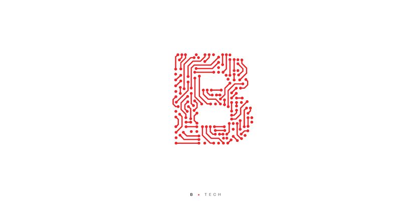 Typographic B·day Illustrations 4