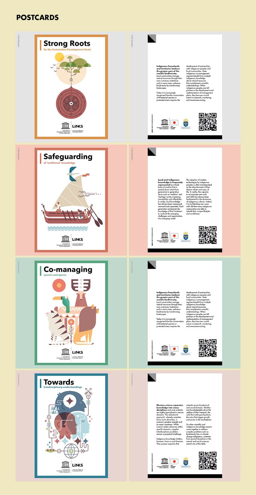 UNESCO 18 posters ilustrados EXPOSICIÓN ITINERANTE 13