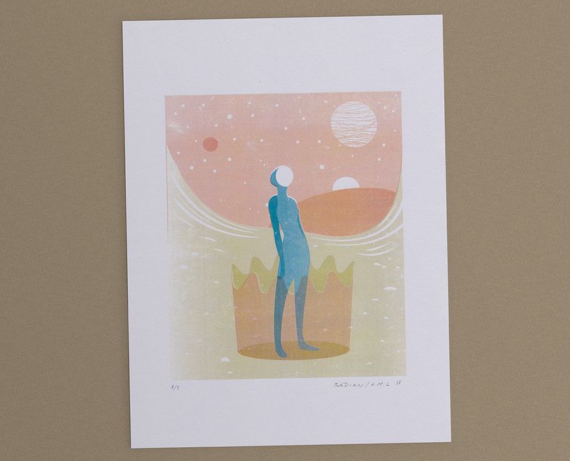 Ilustración "Elegante misticismo" 1