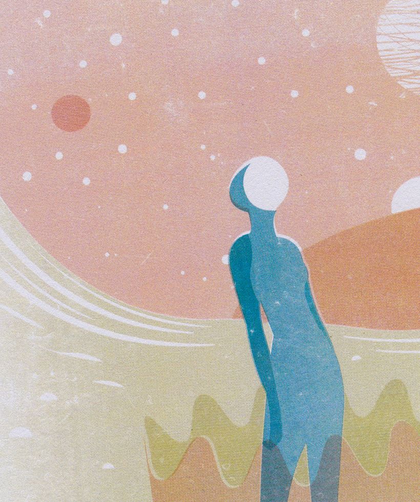 Ilustración "Elegante misticismo" 3