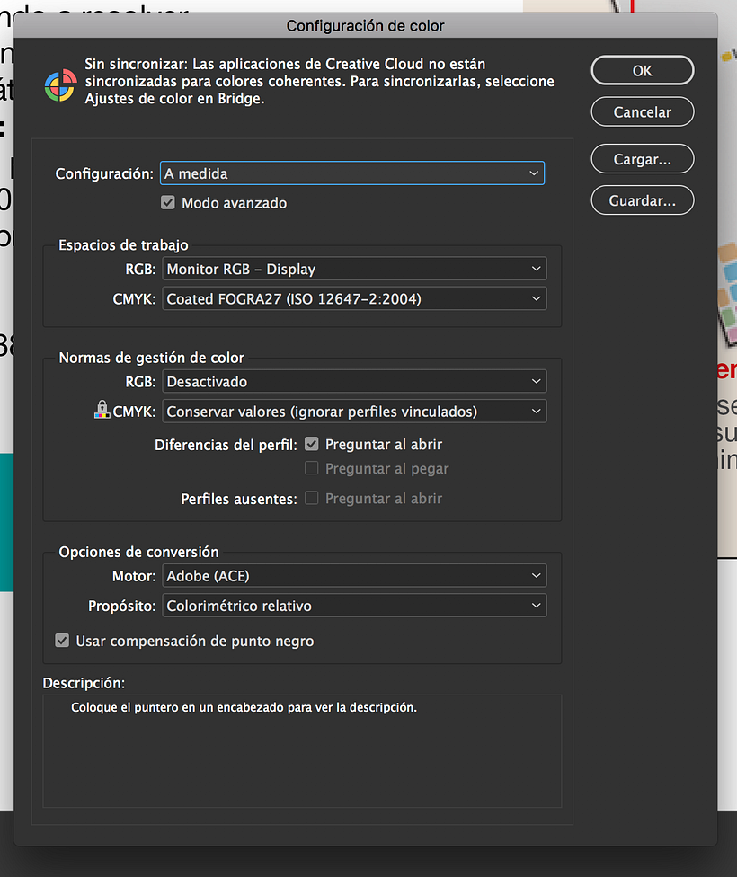 Problemas de color en InDesign 0