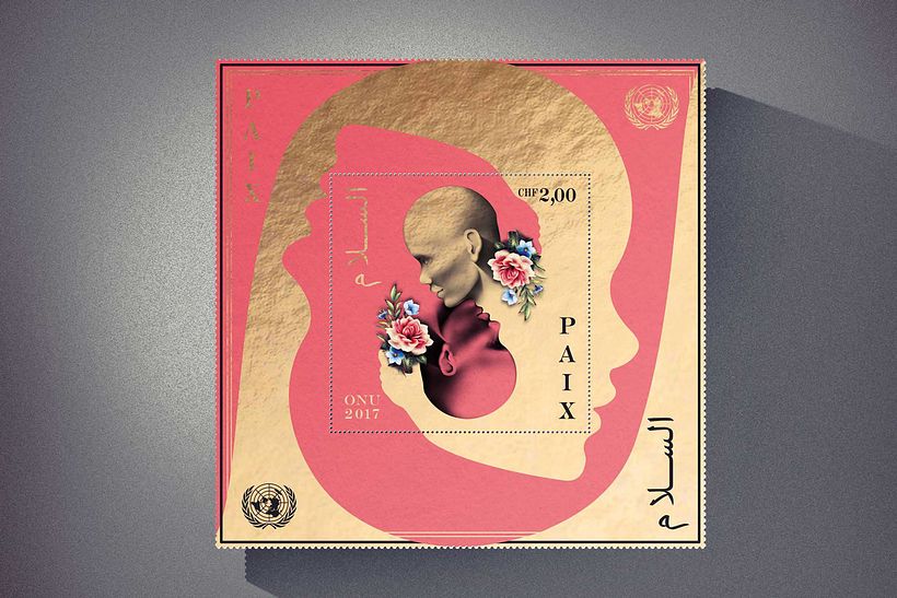 Sellos de diseño en favor de la Paz mundial 5