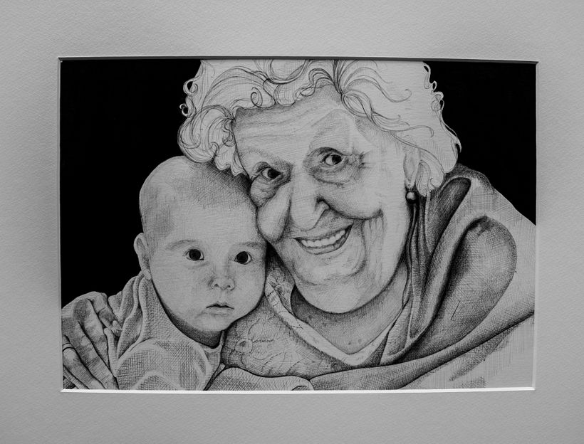 Ballpen Portraits. 2