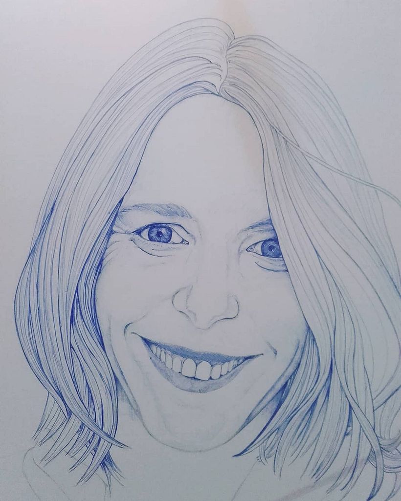 Ballpen Portraits. 4