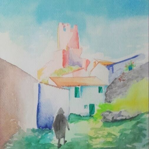 Watercolors.  1