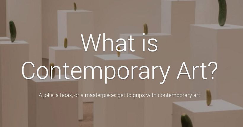 Google, ¿qué es el Arte Contemporáneo? 1