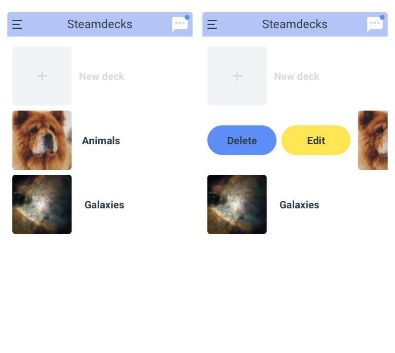 Steamdecks - Design