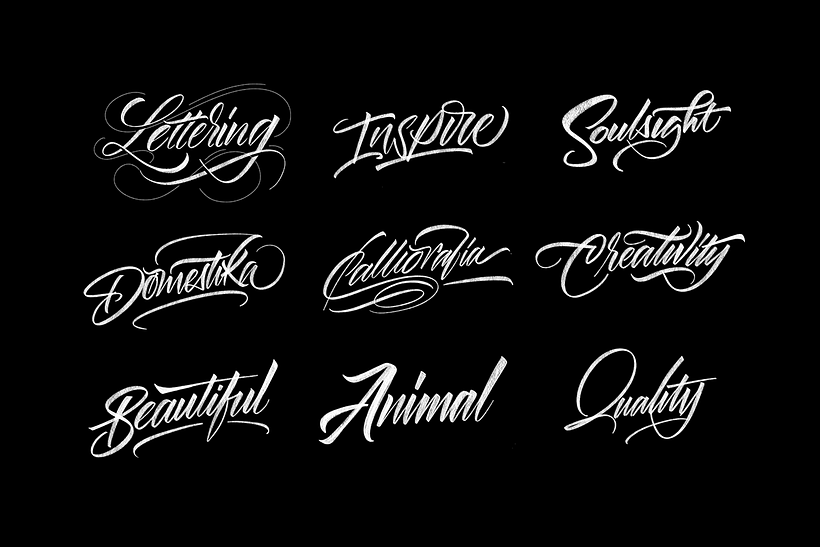 Colección de Lettering con Procreate 1