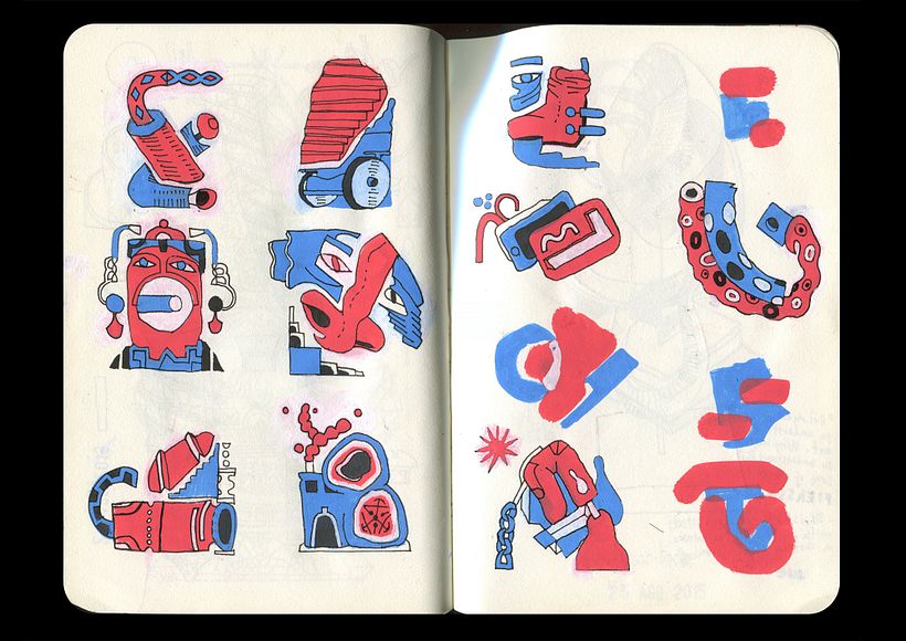 A Bunch of Drawings, Drafts & Ideas 05 6