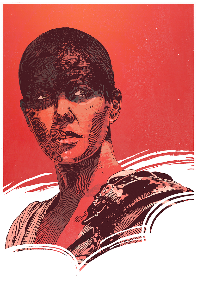 MAD MAX – Furiosa - Traditional illustration