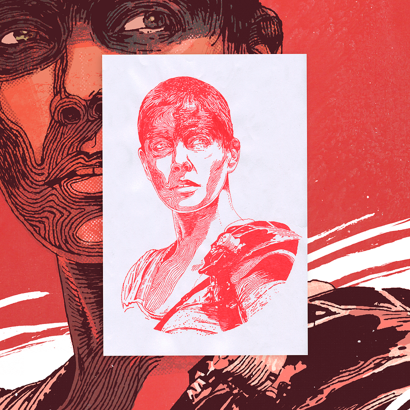 MAD MAX – Furiosa - Traditional illustration