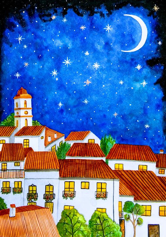 Mi Proyecto del curso: Técnicas modernas de Acuarela 0