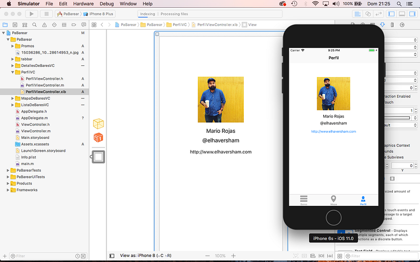 Mi Proyecto del curso: Programación de apps para iPhone 3