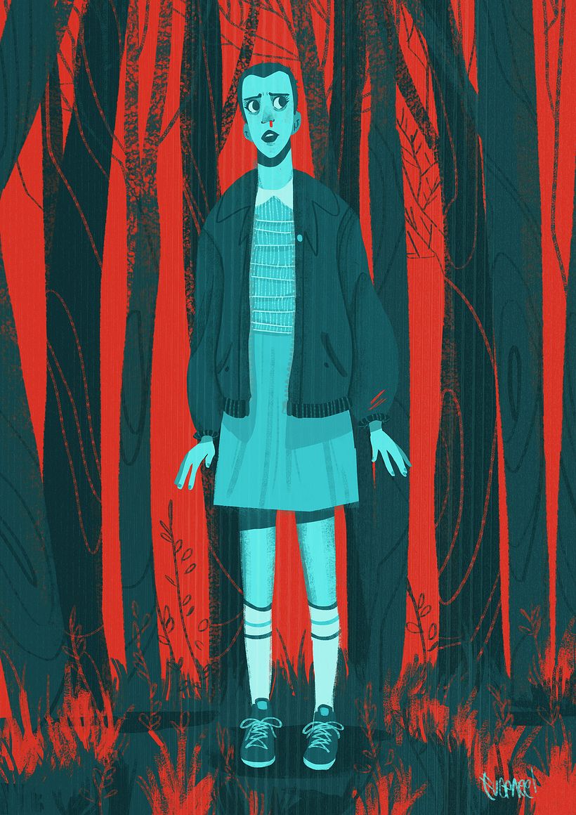 15 diseños que homenajean a Stranger Things 16