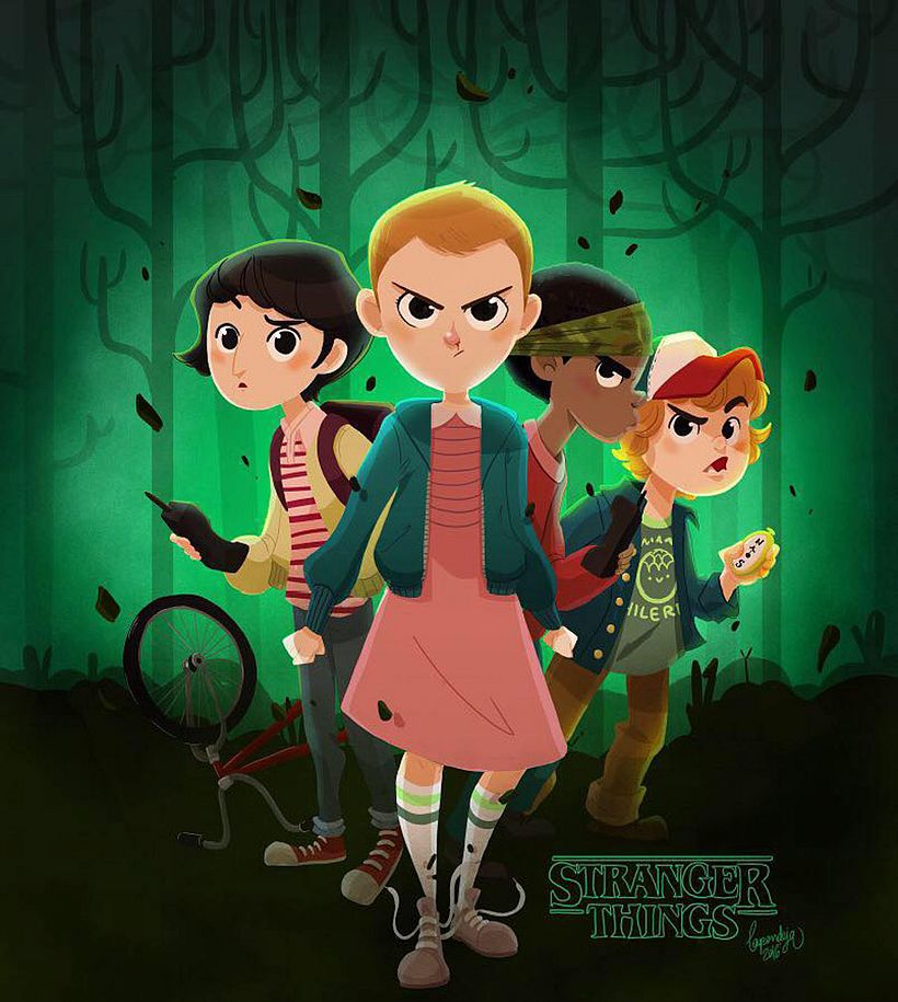 15 diseños que homenajean a Stranger Things 22