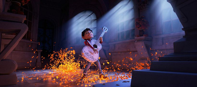 Un fragmento de 'Coco', la película de Pixar del Día de Muertos.