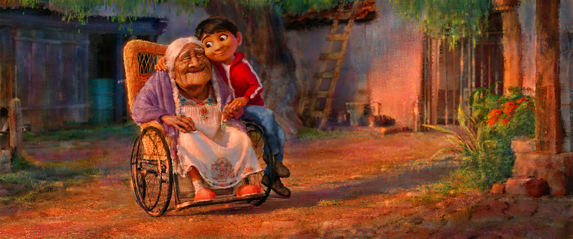La abuela en la que está inspirada el personaje de Coco ha fallecido recientemente.