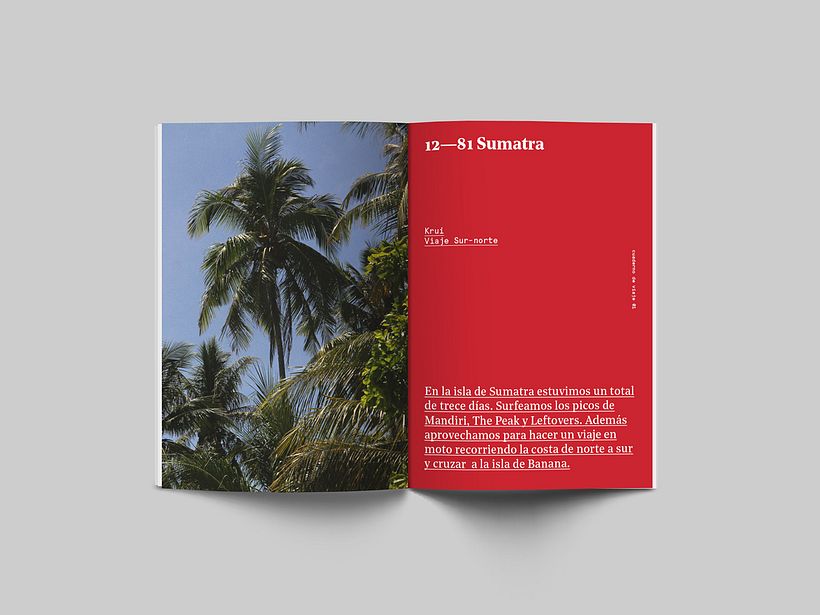 Cuaderno de viaje 01. Indonesia - Diseño