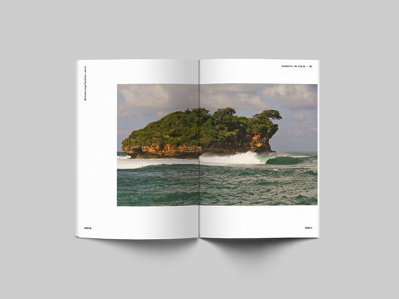 Cuaderno de viaje 01. Indonesia - Diseño