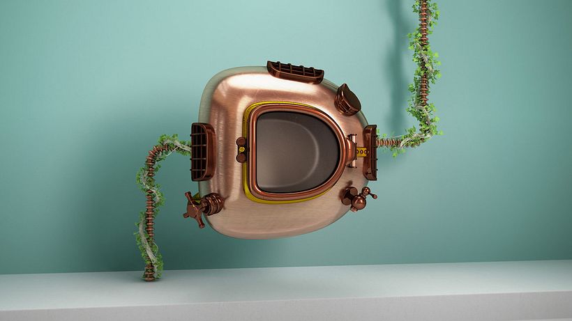 Hunky-dunky: diseño satírico en 3D 6