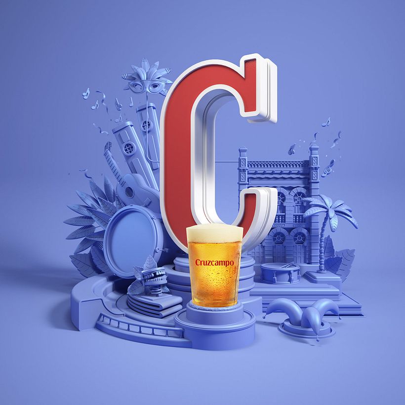 Hunky-dunky: diseño satírico en 3D 8