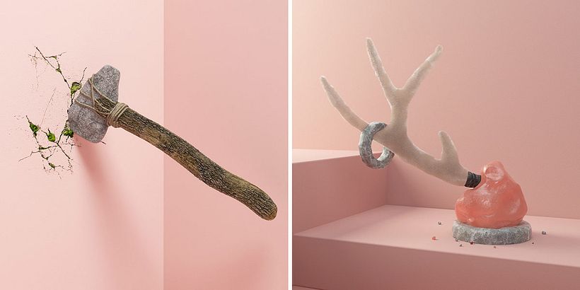 Hunky-dunky: diseño satírico en 3D 11