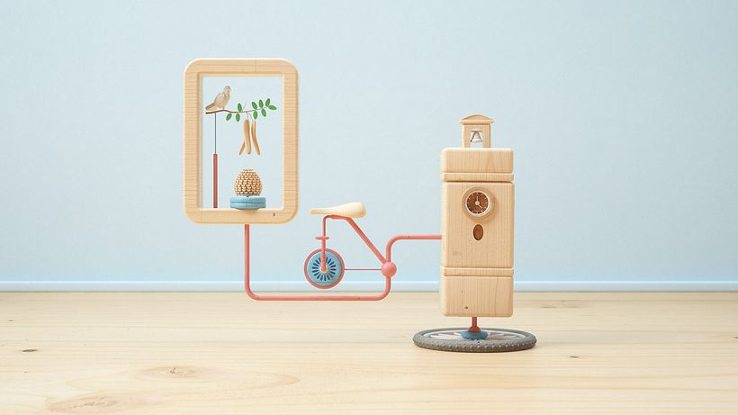 Hunky-dunky: diseño satírico en 3D 12