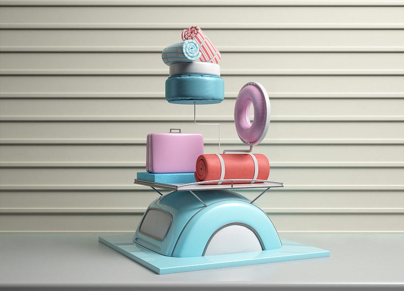 Hunky-dunky: diseño satírico en 3D 16