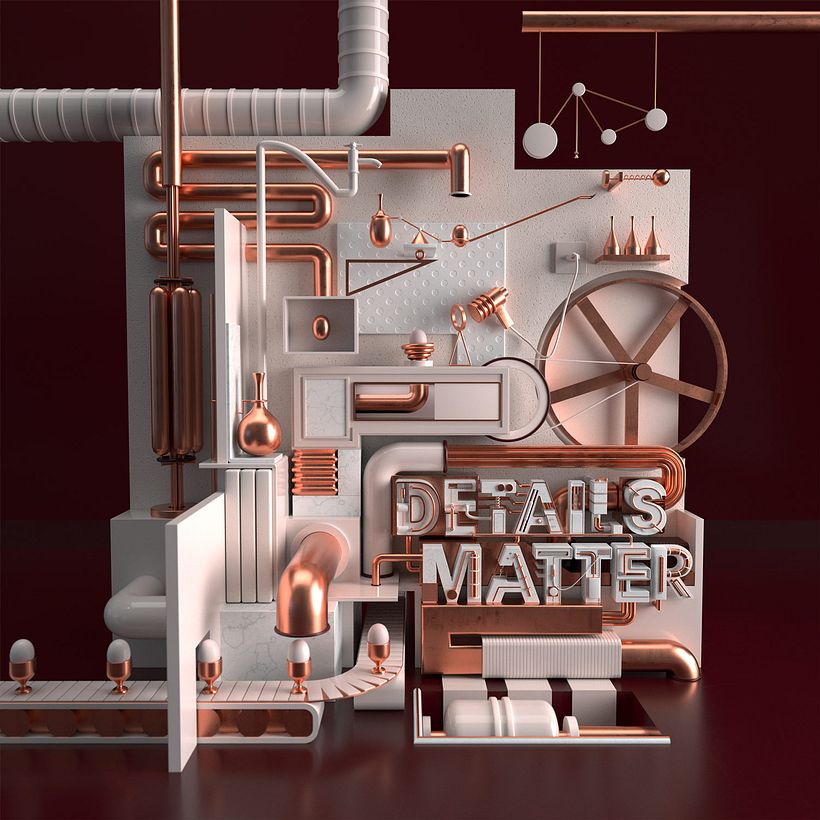 Hunky-dunky: diseño satírico en 3D 18