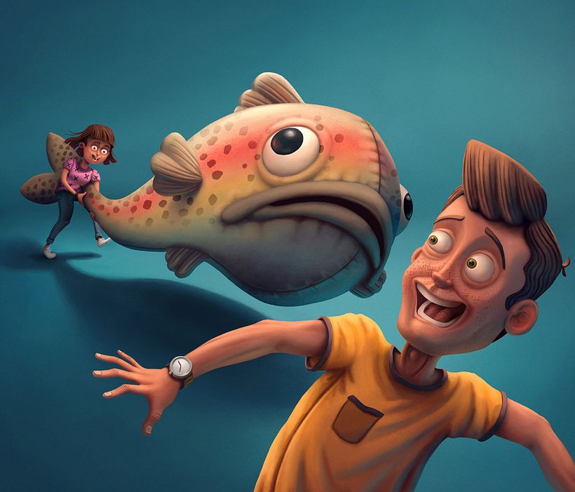 Las ilustraciones de cuento de Sergio Edwards 17