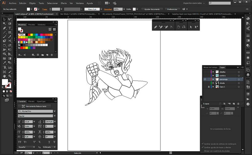 FAN ART SEIYA DE PEGASO 0