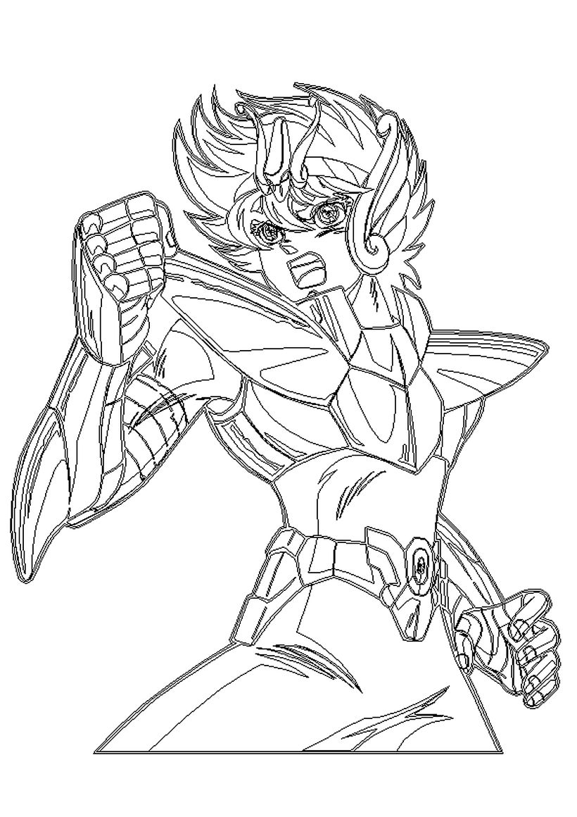 FAN ART SEIYA DE PEGASO 3