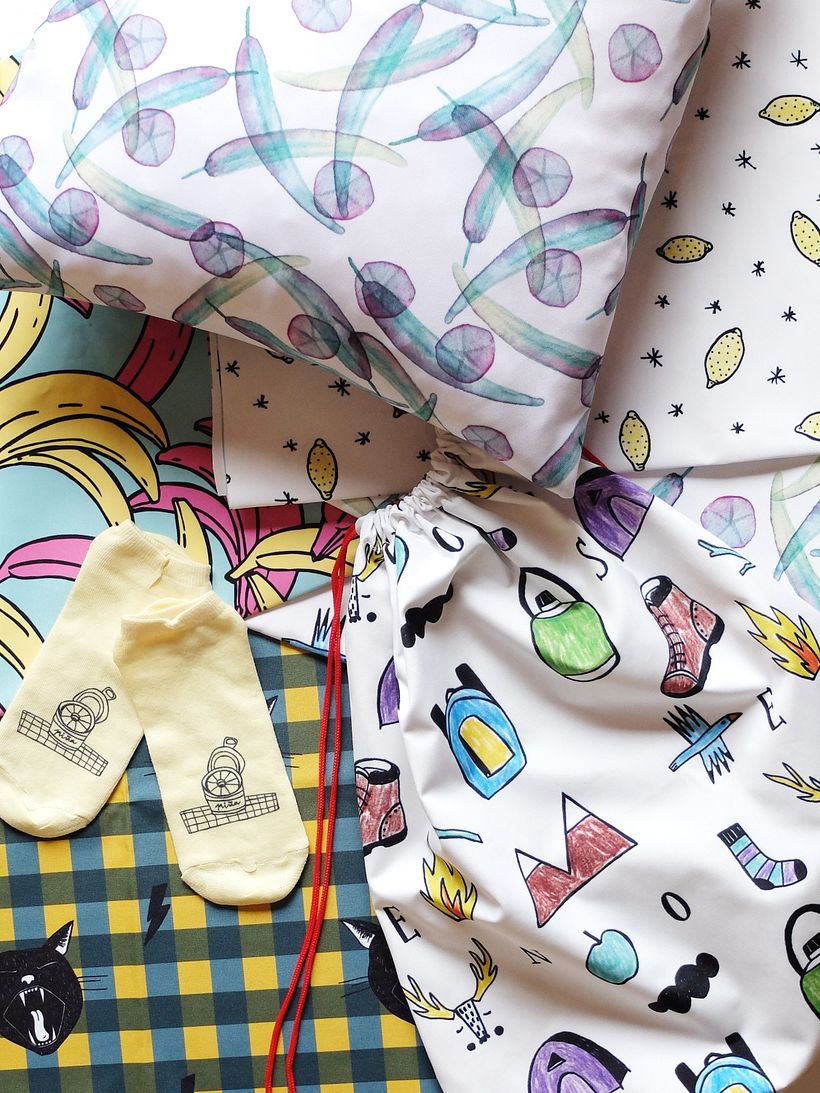 Mi Proyecto del curso: Diseño de estampados textiles 2